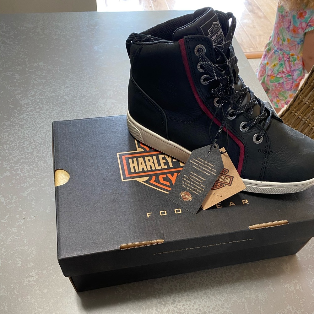 Harley Davidson motorcycle shoes